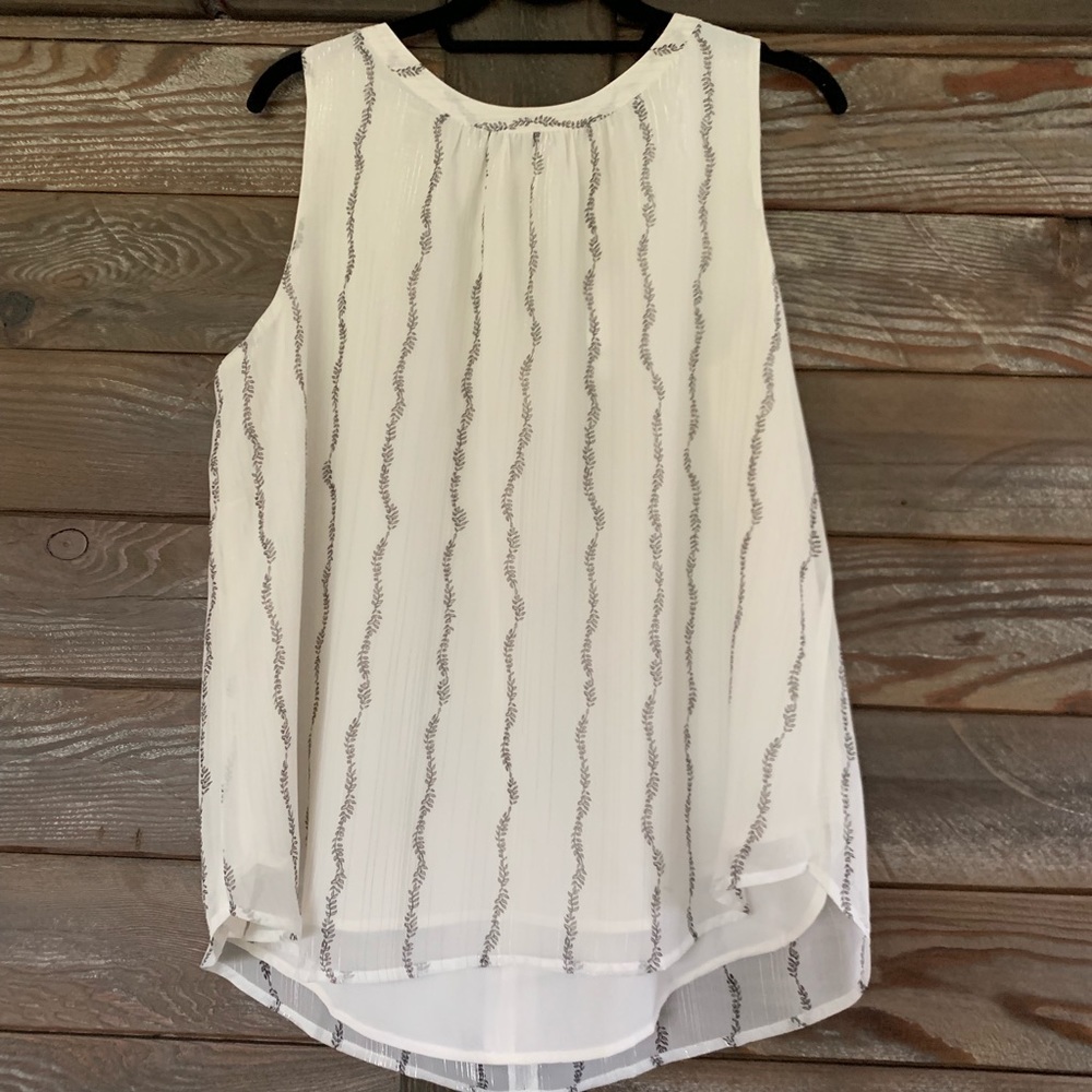 NWT Loft sleeveless blouse